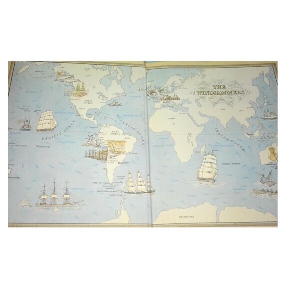 Time Life Books The Windjammers 1978 Color Black And White Photos Reference Sail - Picture 2 of 9